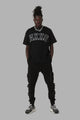 DXXMLife L-6 A Hi Vis Oversized T-Shirt Black
