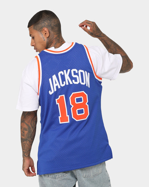 Mitchell & Ness Phil Jackson New York Knicks #18 '72-'73 Swingman Jersey Royal