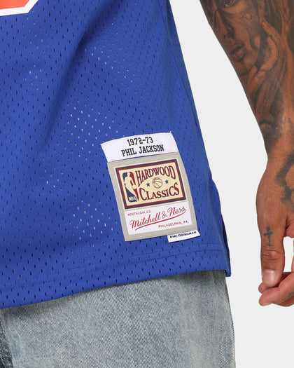 Mitchell & Ness Phil Jackson New York Knicks #18 '72-'73 Swingman Jersey Royal