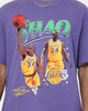 Mitchell & Ness Shaquille O'Neal Los Angeles Lakers Player Vibes T-Shirt Neon Purple