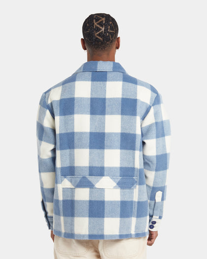 XXIII Mikhail Plaid Jacket Blue/White