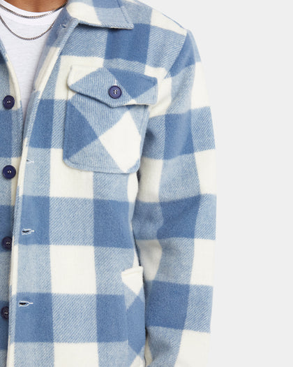 XXIII Mikhail Plaid Jacket Blue/White