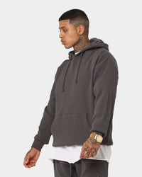 Saint Morta Waffle Hoodie V2 Slate