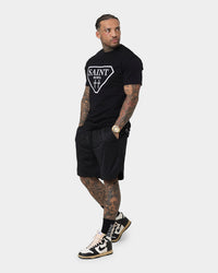 Saint Morta Liberty Lafayette T-Shirt Black/White