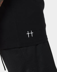 Saint Morta Liberty Lafayette T-Shirt Black/White