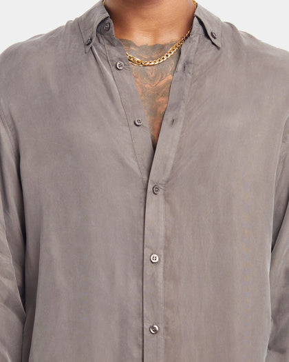 XXIII Nathan Button Up Shirt Charcoal