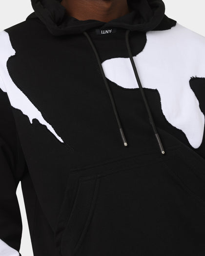 The Anti Order Deconstruction Hoodie Black/White