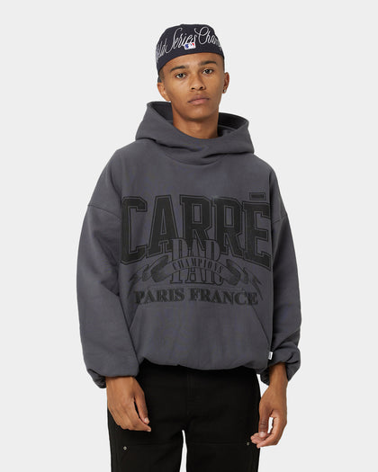 Carre Champs Oversized Superior Hoodie Black