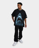 American Thrift X Jaws Jaws Vintage T-Shirt Black Wash
