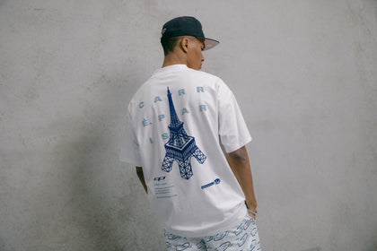 Carré Enhanced Oversized T-Shirt White