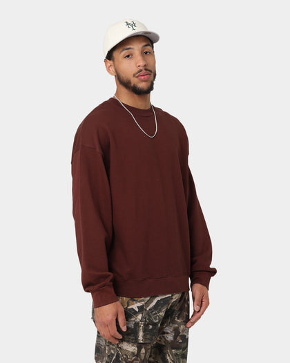 MNML Vintage Wash Crewneck Brown