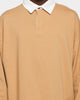 MNML Oversized Rugby Shirt Khaki