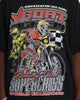 Goat Crew Supercross Racing Team Vintage T-Shirt Black Wash