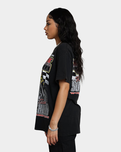 Goat Crew Supercross Racing Team Vintage T-Shirt Black Wash