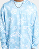 XXIII Paisley Long Sleeve T-Shirt Blue
