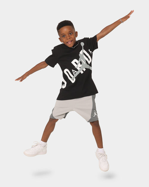 Jordan Kids' Jordan Throw Back Graphic T-Shirt Black