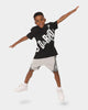 Jordan Kids' Jordan Throw Back Graphic T-Shirt Black