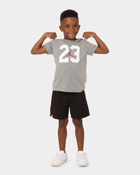 Jordan Kids' Jordan Sportswear Iconic Logo T-Shirt Grey