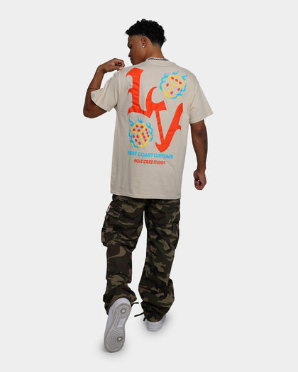 Goat Crew West Coast Customs T-Shirt Sand