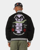Obey Time Varsity Jacket Black