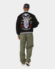 Obey Time Varsity Jacket Black