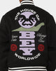 Obey Time Varsity Jacket Black