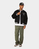 Obey Time Varsity Jacket Black