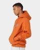 Champion Reverse Weave Cursive Logo Hoodie Cinnamon Haze
