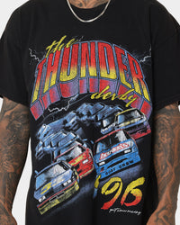 Goat Crew Derby '96 Ultra Vintage T-Shirt Washed Black