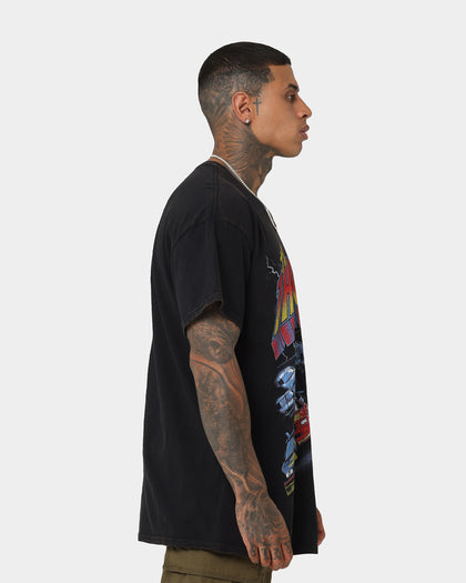 Goat Crew Derby '96 Ultra Vintage T-Shirt Washed Black