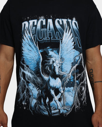 American Thrift Pegasus Vintage T-Shirt Black