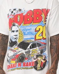 Goat Crew Ricky Bobby Racing T-Shirt White