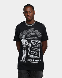 Rats Get Fat Art Gallery T-Shirt Black