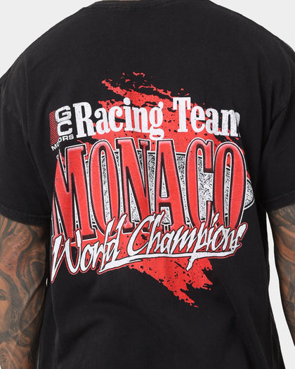 Goat Crew Monaco Racing Vintage T-Shirt Black Wash