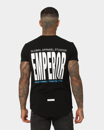 Emperor Apparel Stacked After Dark T-Shirt Black