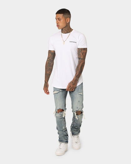 Emperor Apparel Stacked After Dark T-Shirt White