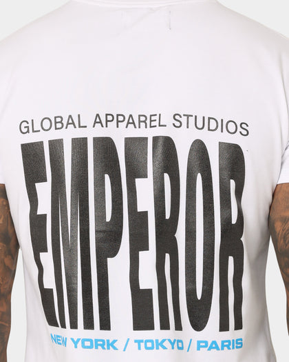 Emperor Apparel Stacked After Dark T-Shirt White