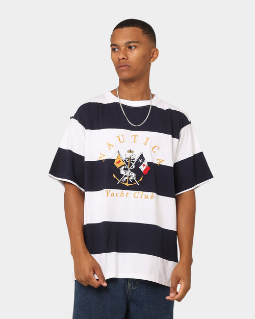 Nautica Skerry T-Shirt 444 Navy/White