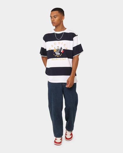 Nautica Skerry T-Shirt 444 Navy/White