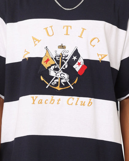 Nautica Skerry T-Shirt 444 Navy/White