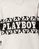Playboy By CK Cozy Knit Sweater V2 Off White/Black