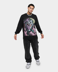 Goat Crew The Killing Joke Long Sleeve Vintage T-Shirt Black Wash