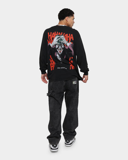 Goat Crew The Killing Joke Long Sleeve Vintage T-Shirt Black Wash