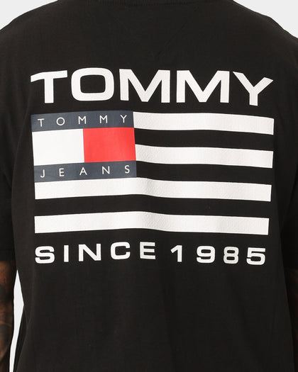 Tommy Jeans Classic RWB Back Logo T-Shirt Black