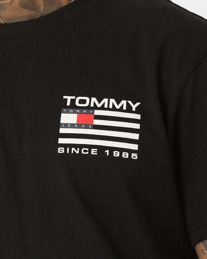 Tommy Jeans Classic RWB Back Logo T-Shirt Black