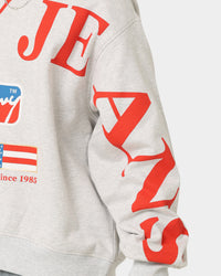 Tommy Jeans TJM Comfort Modern Sport Crewneck Silver Grey Heather