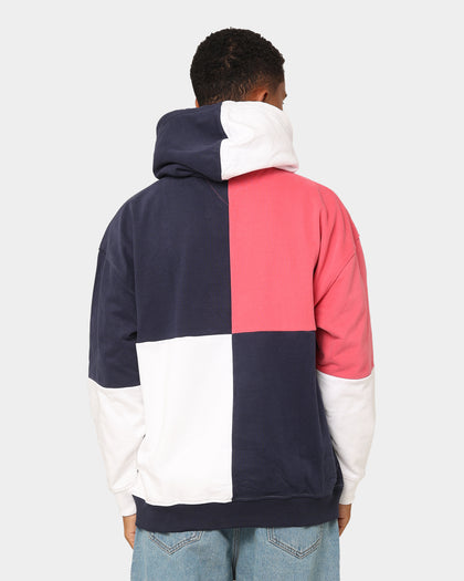 Tommy Jeans TJM Skater Archive Block Hoodie Twilight Navy