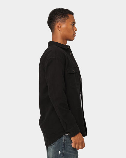 Tommy Jeans TJM Soft Casual Overshirt Black