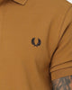 Fred Perry Polo Shirt Dark Caramel
