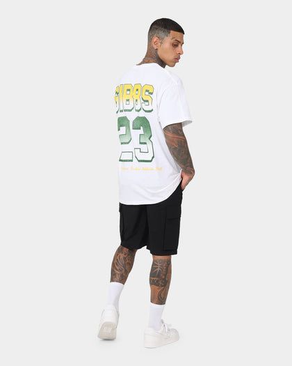 Goat Crew Rabbit RL Football T-Shirt White
